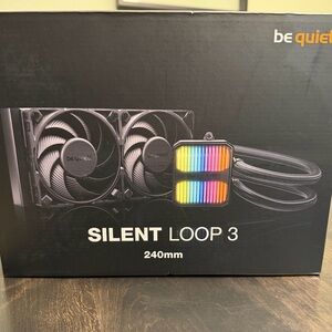 Be Quiet! Silent loop CPU cooler